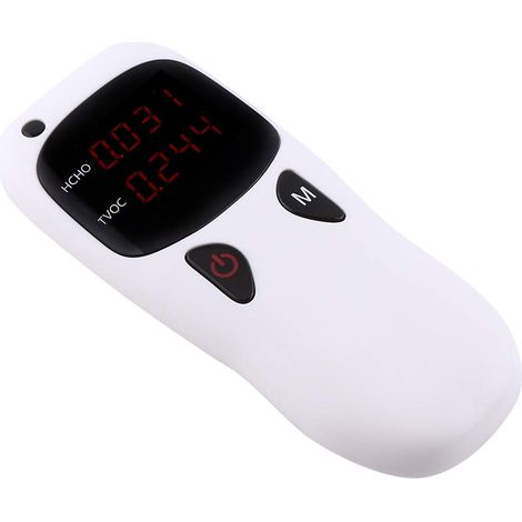 Testeur Numérique de Formaldéhyde, Mini Analyseur Compact, Détecteur Portable de Covt, Matériau ABS (1/5)
