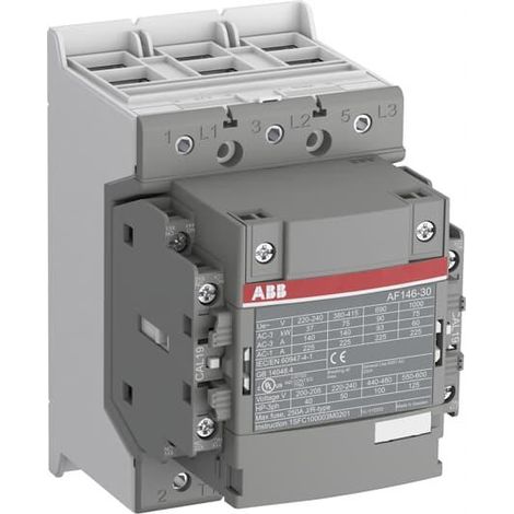 CONTACTEUR AF 146A AC3-3P+2NO+2NF-48...130VAC/DC 1SFL467001R1222 ABB H047627