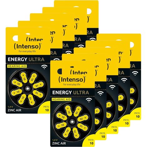 Batterie intenso 7504418mp Zink Luft 1.45v 8 Stück