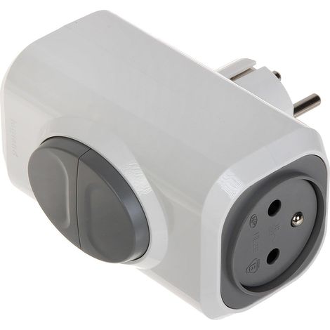 Legrand LE-50637 regleta blanca 4 tomas SCHUKO
