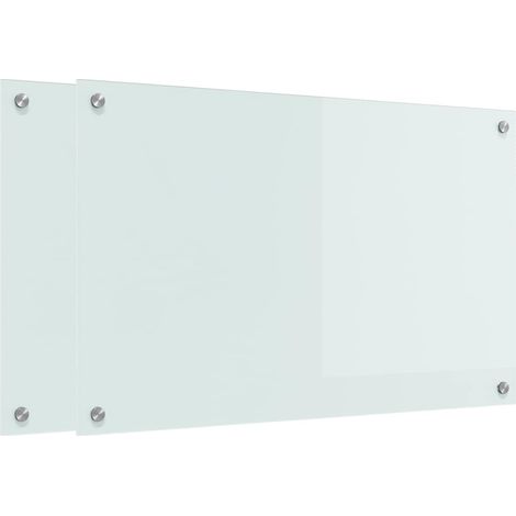 Salpicadero de cocina 80 x 50 cm vidrio templado vidaXL