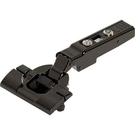 Charnière porte applique - ouverture 110° BLUM - INSERTA - BLUMOTION intégré décondamnable - K13 - Onyx