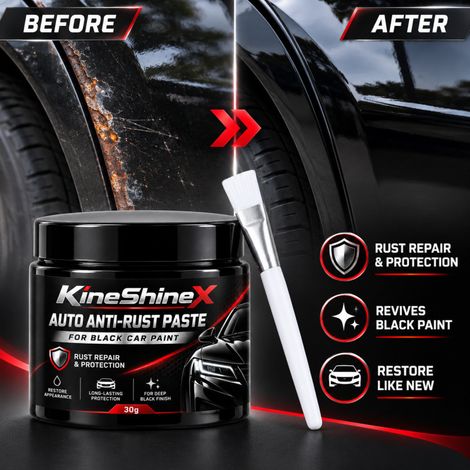 KineShineX Autolack-Rostschutz- und Reparaturcreme, Metallkorrosionsschutz und Behandlung für Kratzer und Rostflecken an Autotüren (1/5)