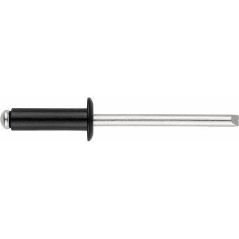 RE-CO - REMACHE ALUMINIO CAB.ALOMADA COLOR. 3,2X12,0-NE ( 500 u.)