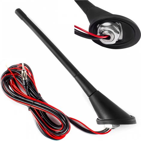 Antena para coche con amplificador ANT04 amio-01127 (1/4)