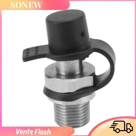 Sonew Connecteur de valve de recharge de CO2 à filetage mâle Connecteur de Valve de Recharge de Réservoir de electromenager sodas (1/5)