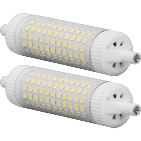Ampoule LED R7S, 118 mm, à intensité variable, 15 W, 154 LED, projecteur double face pour éclairage domestique et publicitaire, 220 V, lumière blanche (1/5)