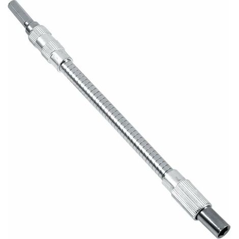Porte-embout de tournevis, Tiges flexibles de tournevis, extension tournevis porte embout magnetique Rallonge de 6,35 mm, Tige flexible,20CM (1/5)