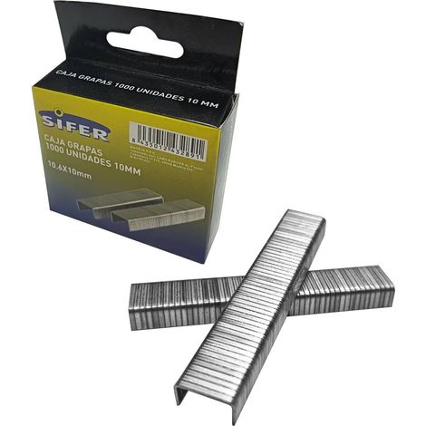 GRAFFIO ZINCATO SIFER N1010.6x10 MM SCATOLA 1000 UNITÀ