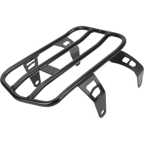 Rack à Bagages Arrière à Moto, Augmente Efficacement le Rangement avec une Conception élégante, une Installation Facile avec Acier à Haute Résistance, le Remplacement du Indien (1/5)