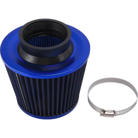Kit de filtre à air universel pour voiture, admission d'air pour véhicule, maille haute performance, finition bleue, Sport-SFYGV (1/5)