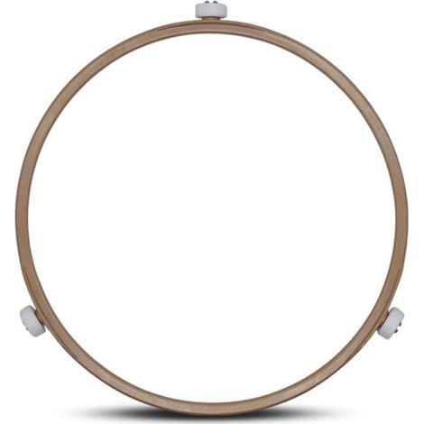 Drehteller für Mikrowelle mit 15-mm-Rolle, 22,3 cm Außendurchmesser, Drehtellerhalterung aus Glas. (1/4)