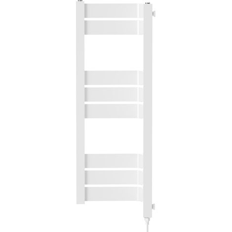 Miller White 850mm x 300mm Incorner Electric Towel Rail (1/5)