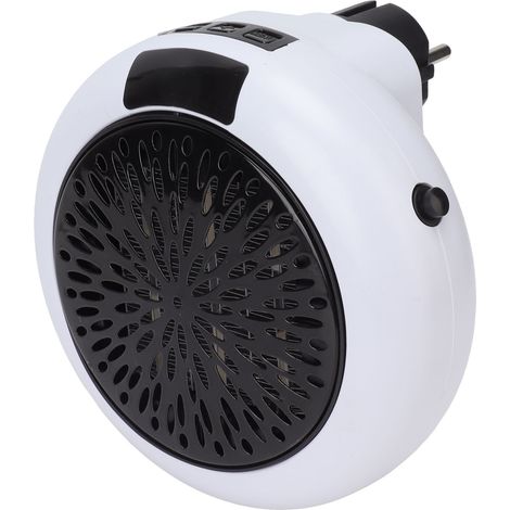 Mini radiateur d'appoint blanc avec télécommande, fixation murale, pour la maison ou le bureau, UE 110-240 V (1/5)
