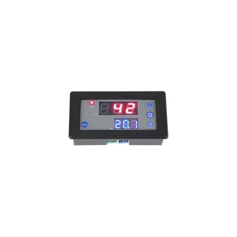 Crezuo 12V Zeitverzögerungsrelaismodul mit Dualzyklus-Timer und digitaler LED-Anzeige