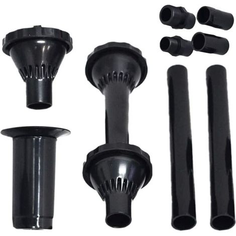 VURAHOME - 9Pcs petit kit de buse de fontaine, pointe de buse de fontaine kit de tête de fontaine kit de buse de pompe de fontaine 3 options de buses kit de buse de fontaine kit de buse de pompe d'éta (1/5)