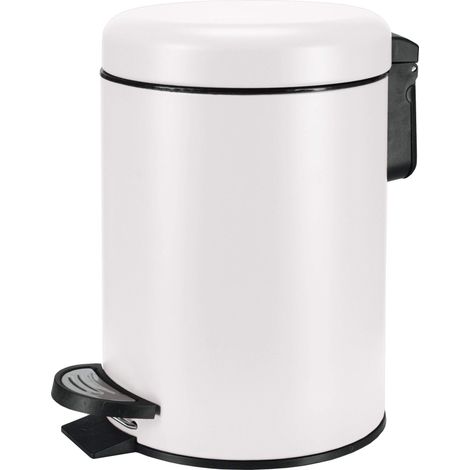 Secchio cosmetico One bianco, materiale: acciaio inox/PP, dimensioni: secchio 3 litri