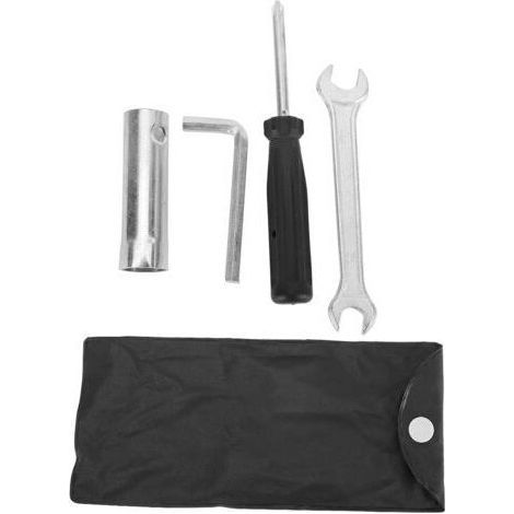 Universal repair tool kit including screwdriver, socket wrench and motorcycle tool (1/5)