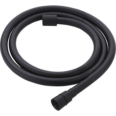 Clever-Brauseschlauch aus strapazierfähigem PVC mit schwarzem Finish - 1.75 m - STANDARD HIDRAULICA - 60795