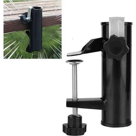 Sonnenschirmhalterung für Balkon, Terrasse oder Tisch – Sonnenschirme mit Stangen bis Ø 19–38 mm – LIAIKI (1/5)