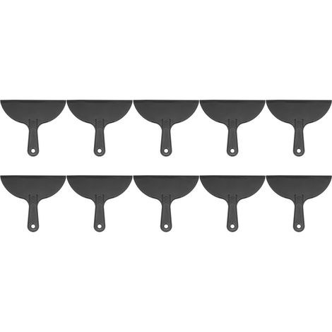 Ensemble de 10 spatules sourcing map, 20 cm large, en plastique souple 6 mm d'épaisseur pour