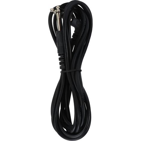 Câble de Guitare 3M pour Ampli et Pédales d'Effet - Connecteur Droit et Angulé (1/5)