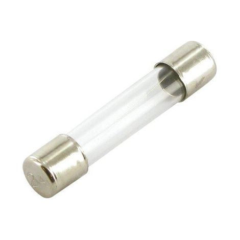 Fusible Cristal 2A Longitud 32mm paquete 25 unidades UNIVERSAL SI23513