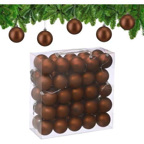 Set di palline di Natale opache, 50 pezzi (1/5)