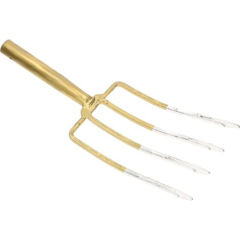 Fourchette à foin 4 dents Fourchette à foin Fourchette de jardin Fourche de jardin Fourche à fumier Fourche pour bêche de jardin Fourche pour jardin et agriculture (1/5)