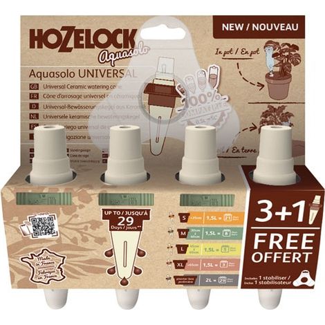 Hozelock Bewässerungskegel Grün 20 cl 4 Stück