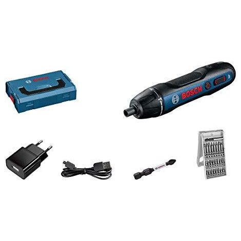 Bosch Professional visseuse sans-fil GO 2.0 (avec set de 25 embouts de vissage, câble de charge, L-BOXX Mini) (1/10)