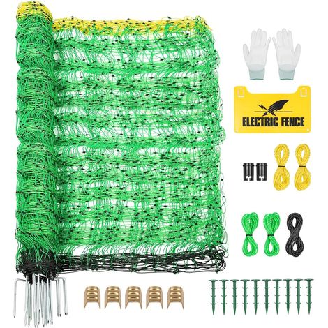 Filet à Moutons 50 m x 108 cm, Clôture Électrique (1/5)