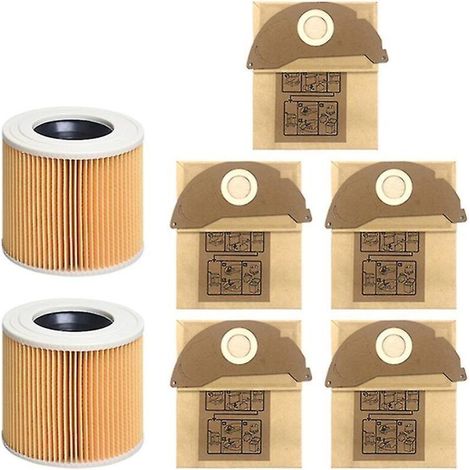 Repuestos para aspiradoras robot Wd2.250: filtros HEPA, bolsas para el polvo (1/3)