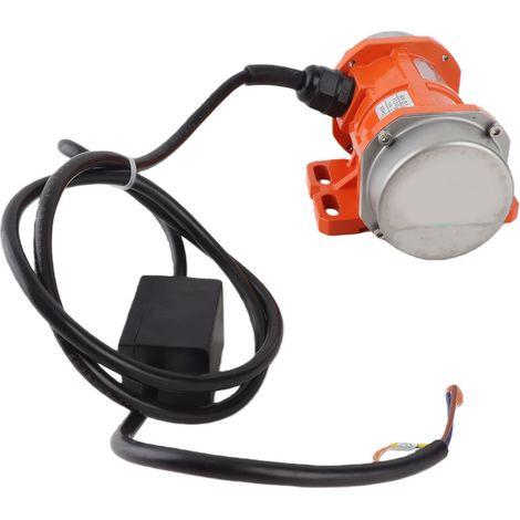Moteur vibreur béton 110V monophasé 3600 tr/min étanche IP66 carter alliage aluminium vibration 20KG 30W 0.26A moteur vibration micro pour chantier (1/5)