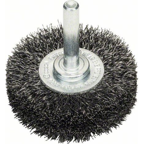 Bosch Accessories Spazzola a disco - filo ondulato - 50 mm, 0,2 mm, 15 mm Ø gambo 6 mm 2608622111 1 pz.