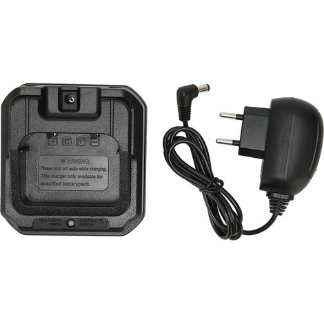 Base de chargeur secteur pour radio Baofeng BF 9700, BF A58, UV 5S, UV 9R - Alimentation 100-240V avec prise EU (1/5)