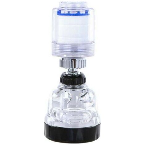 BUNTHAUS PA Filtre à Eau de Robinet de Cuisine , Filtre à Eau de Robinet d'évier d'arrosage Anti-éclaboussures Rotatif pour purificateur d'eau de Robinet de Cuisine (1/4)