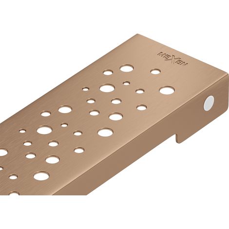 Mexen Flat M12 Abdeckung für Linienentwässerung 70 cm, gebürstetes Kupfer - 1C21070 (1/5)