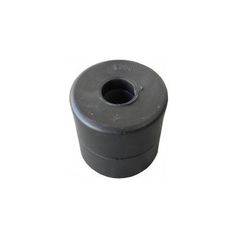 Bobine de treuil centrale noire 60 x 60 mm (1/3)