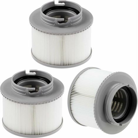 3-teiliges Filterset für Mspa FD2089, wiederverwendbare Mspa-Filterkartusche, Spa Lite Filterkartusche für alle aufblasbaren Mspa-Poolmodelle (1/5)