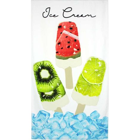 Drap de bain ice cream 100 x 180 cm (1/3)