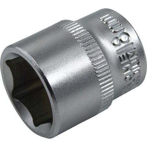Faithfull 18mm Hex Socket 3/8in Drive Chrome-Vanadium Steel (1/2)