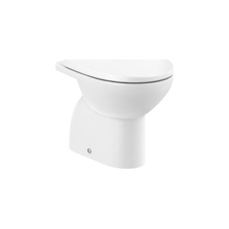 TAZA PARA TANQUE ALTO O TANQUE EMPOTRABLE VICTORIA 505MM SALIDA VERTICAL BLANCO