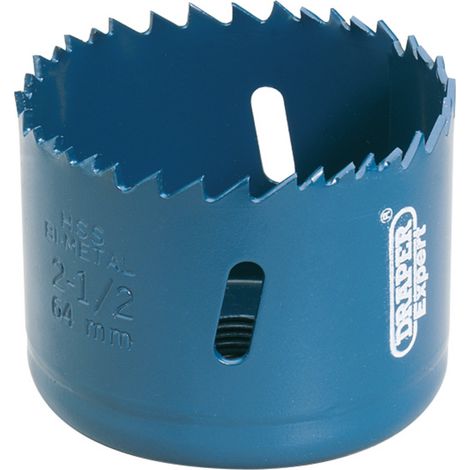 Draper Expert 64mm HSS Bi-Metal Holesaw Blade with High-Speed Variable Pitch for Precise Cutting (Model 41085) (1/5)