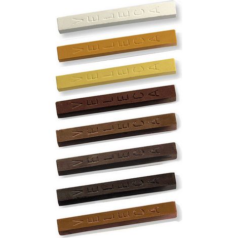 12PZ BASTONCINO CERA PER LEGNO Pino