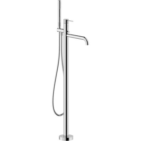 Mitigeur monocommande externe 2 voies pour baignoire sur pieds Nobili RESPIRO série WE00180/RSCR Chromé - Laiton (1/3)
