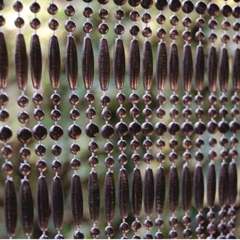 Türvorhang "Fréjus 1" 90 x 210 cm braun (1/3)