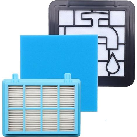 Kit filtro motore lavabile in schiuma per aspirapolvere Power Pro Compact FC9331/09 FC9332/09 FC8010/01, filtro di ricambio per FC9331 FC9332 FC8010 (1/5)