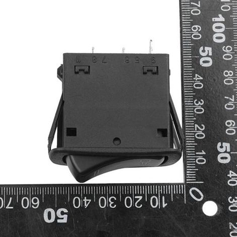 1 color: Black Material: Plastic Truck power dashboard console rocker switch ignition on (1/4)
