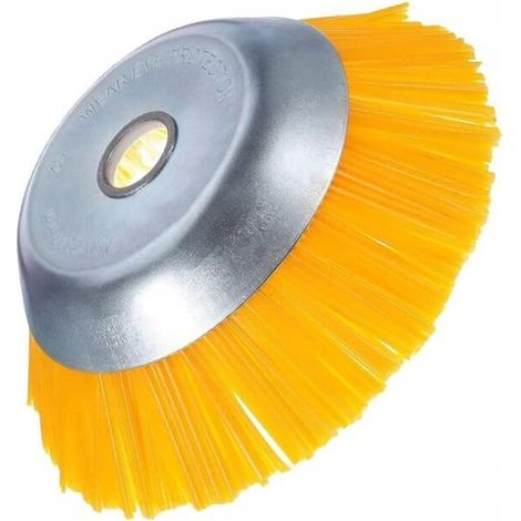 Universal brushcutter head, nylon lawn brush, 200 x 25.4 mm